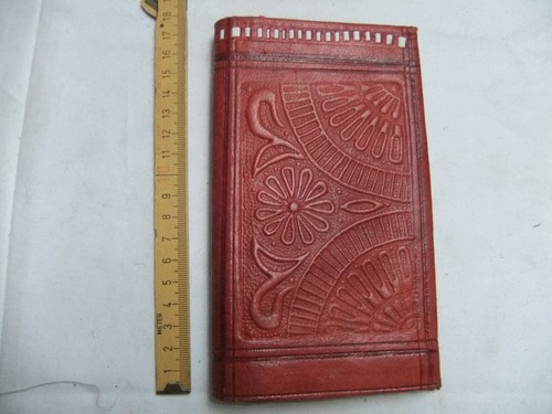 Portefeuille cuir gaufré - cuir,