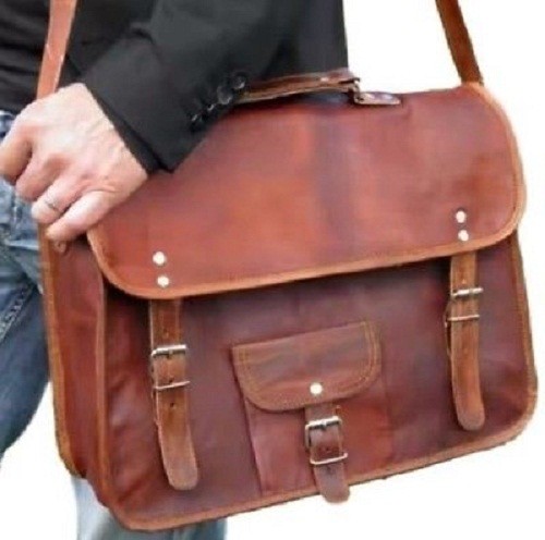 Sac main messager cuir - à,